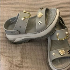Crocs size 8 women’s Mega Crush Sandals. Brand new never worn.